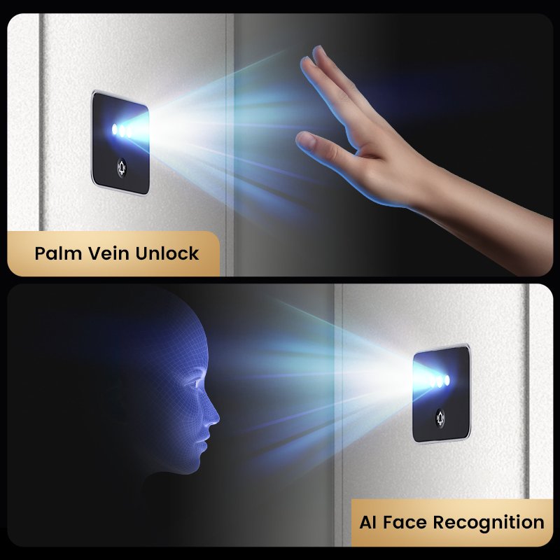 M5 Multi-Functions Smart Security Doors - 图片 5