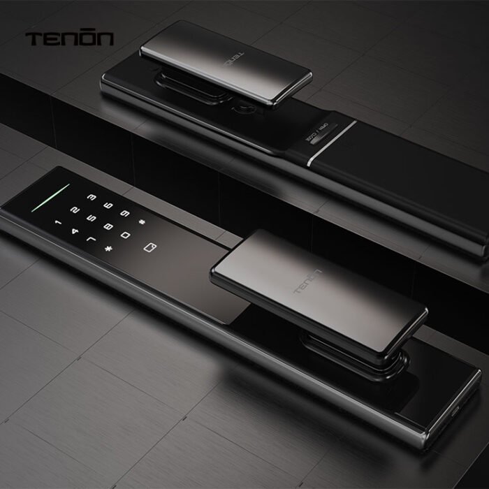 A5 Automatic Fingerprint Push-Pull Smart Handle - 图片 3