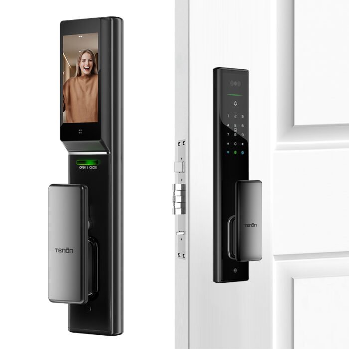 A5 Pro Automatic Smart handle for Wood Door