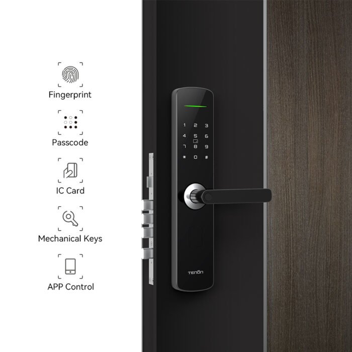 E3 Smart door locks with handle