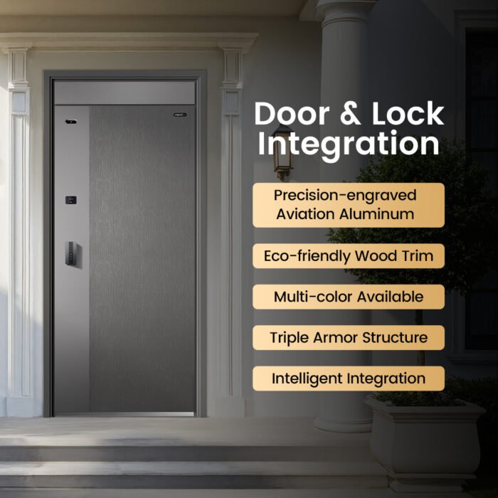 M3 Smart Security Steel Doors - 图片 4