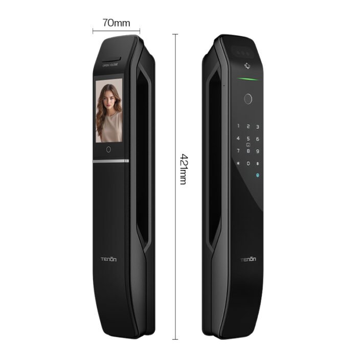 A6 Pro 3D Face Recognition Automatic Lock - 图片 2